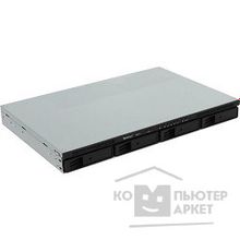 Synology RS816 Сетевое хранилище Rack1U 4xHDD Hot Plug SATA 3,5 or 2,5 up to 8 with RX415 DC1,8 GhzCPU 1Gb RAID0,1,10,5,6 2xUSB 1eSATA 2GigEth iSCSI 2xIPcam up to 16 1xPS Без направляющих