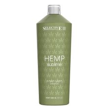 Шампунь увлажняющий для сухих и поврежденных волос Selective Hemp Sublime Ultimate Luxury Shampoo 1000мл