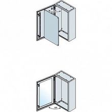 Щит без монтажной платы SR2, 500x700x250мм, IP65, сталь |  код. SRN7520VK |  ABB