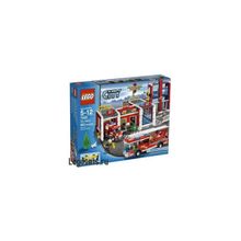 Lego City 7208 Fire Station (Пожарное Депо) 2010