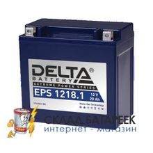 Мото аккумулятор Delta EPS 1218.1 (YTX20СH-BS)