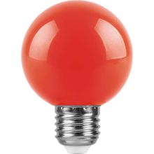 Feron Лампа светодиодная Feron E27 3W красная LB-371 25905 ID - 266367
