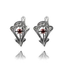 Серьги c посеребрением, Юви Арт (арт. 68144-121651)