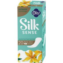 Ola! Silk Sense Daily Deo Золотистая Лилия 20 прокладок в пачке