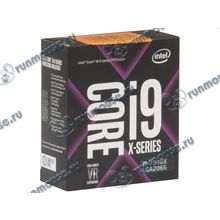 Процессор Intel "Core i9-7940X" (3.10ГГц, 14x1024КБ+19.25МБ, EM64T) Socket2066 (Box) (ret) [140861]