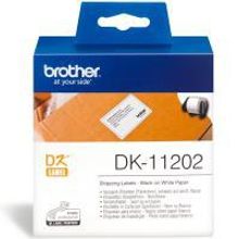 BROTHER DK11202 наклейки для маркировки грузов (62 x 100 мм) 300 шт.