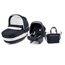 Комплект Peg-Perego Set ELITE (Luxe Blue)+автокресло+сумка