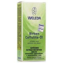 Антицеллюлитное масло для тела Weleda березовое, 100 мл