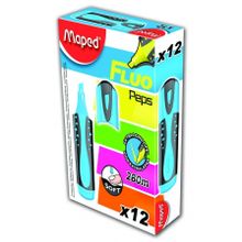 Текстовыделитель FLUO PEPS SOFT 1-5 мм, голубой, MAPED