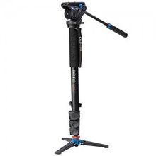 Видеомонопод Benro A49FDS4 алюминиевый с ножками и видеоголовкой S4