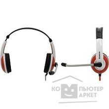 Defender Warhead G-120 красный + белый, кабель 2 м 64098