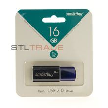 SB16GBCL-B, 16GB USB 2.0 Click series, Blue, SmartBuy