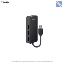 Разветвитель портов Belkin USB-3.0 Хаб c Ethernet адаптером  B2B128TT