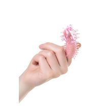 Набор из 3 розовых насадок на палец TOYFA Розовый