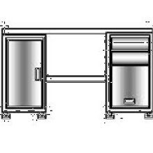 Верстак двухтумбовый М 1-202