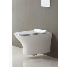 Сидение, быстросъемное, дюропласт, soft close, металлическое крепление BelBagno ROMANO BB146SC