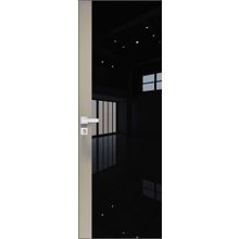  Двери ProfilDoors Модель 6 AGK Стекло Lacobel Черный лак Вставка