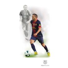 Декор Azteca FC Barcelona Fcb Iniesta R3060 300х600