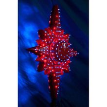 Новогодняя светодиодная игрушка Полярная звезда, диаметр 550 мм