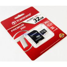 Карта памяти MicroSDHC 32Gb Transcebd UHS-1 до 30Mb s (TS32GUSDHC10)