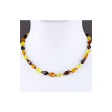 Бусики-Колечки Бусы Янтарь "Борнео" арт. НЯН-п670