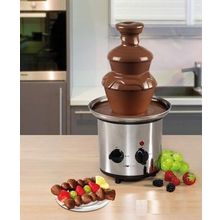 Шоколадный фонтан-фондю, высота 40 см Chocolate Fondue Fountain