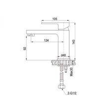 Raiber Смеситель для раковины Zuks R1601