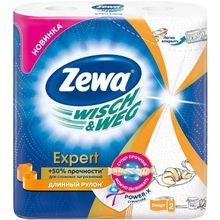 Zewa Expert Wisch & Weg 2 рулона в упаковке