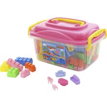 Конструктор Малютка (141 элемент) (в контейнере)