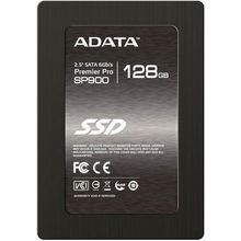 Tвердотельный накопитель A-DATA SSD 128GB SP900 ASP900S3-128GM-C {SATA3.0, 7mm, 3.5" bracket}