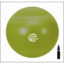 Мяч гимнастический Lite Weights 1866LW 65см (антивзрыв, насос)
