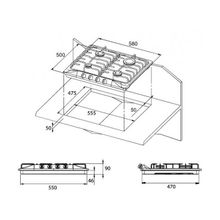 Kuppersberg Варочная поверхность Kuppersberg FV 6 TGRZ ANT