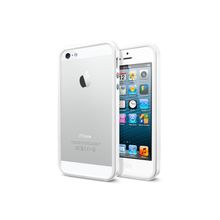 Защитный чехол SGP Spigen Case Neo Hybrid EX Slim Snow White (Белый цвет) для iPhone 5