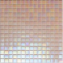 Стеклянная мозаика Rose Mosaic Rainbow WB83 (плитка 15x15 мм), сетка 327*327 мм (в коробке 2.14 м2)