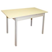 Стол обеденный раскладной со стеклом Бристоль М79 М80