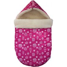 LovelyCare Конверт на выписку Зимняя сказка, фуксия (овчина) 100359