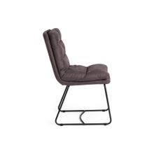 Tetchair Стул MASON (mod. 8255), серый винтаж (MF-11) черный