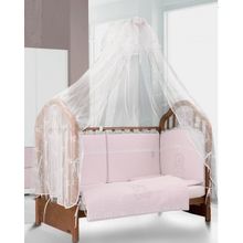 Esspero в кроватку Teddy Cristal light pink