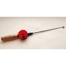 Удилище зимнее, длина 40см, D-54мм, ручка - пробка, арт.ICR#02 GRFish