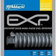 EXP125 COATED NICKEL Струны для электрогитары Super Light Top Regular Bottom 9-46 D`Addario