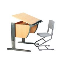 Комплект растущей мебели ДЭМИ: парта 60 см + стул (СУТ 13)