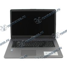 Ноутбук ASUS "X705UV-BX111" (Pentium 4405U-2.10ГГц, 4ГБ, 1000ГБ, GF920MX, LAN, WiFi, BT, WebCam, 17.3" 1600x900, Linux), серый [141738]