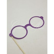 Декоративные очки для фотосесии №2 (фиолетовые) Gilliann OC0012