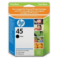 Картридж HP 45 (51645AE) чёрный