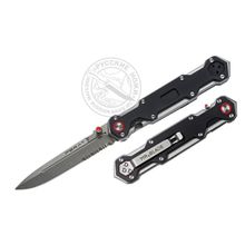 Нож складной MR.BLADE, FERAT STONEWASH SERRATED (сталь D2)