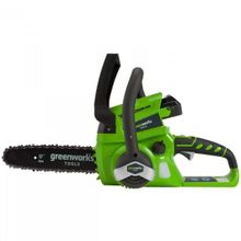 Пила цепная GREENWORKS G24CS25 24 V аккумуляторная 2000007UA