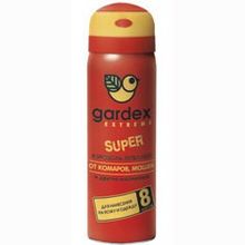 Gardex Аэрозоль Gardex Extreme Super от комаров, мошек и слепней 80мл (0140)