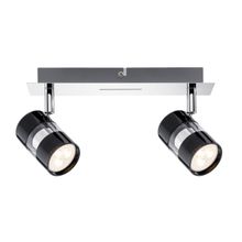 Paulmann. 60187 Светильник SL Nevo LED Balken 2x3,5W GU10 Sz Chr