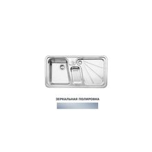 Мойка из нержавейки 988x498 Blanco Mega-IF, чаша слева, Зеркальная полировка 514625
