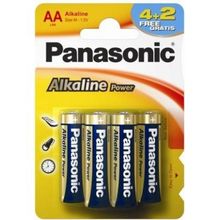 Батарейка Panasonic Alkaline Power LR6APB 6BP 4+2F LR6 4+2 шт BL6